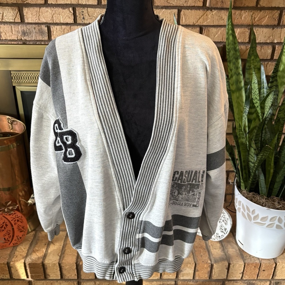 Bugle Boy 90's Sweater With Buttons
